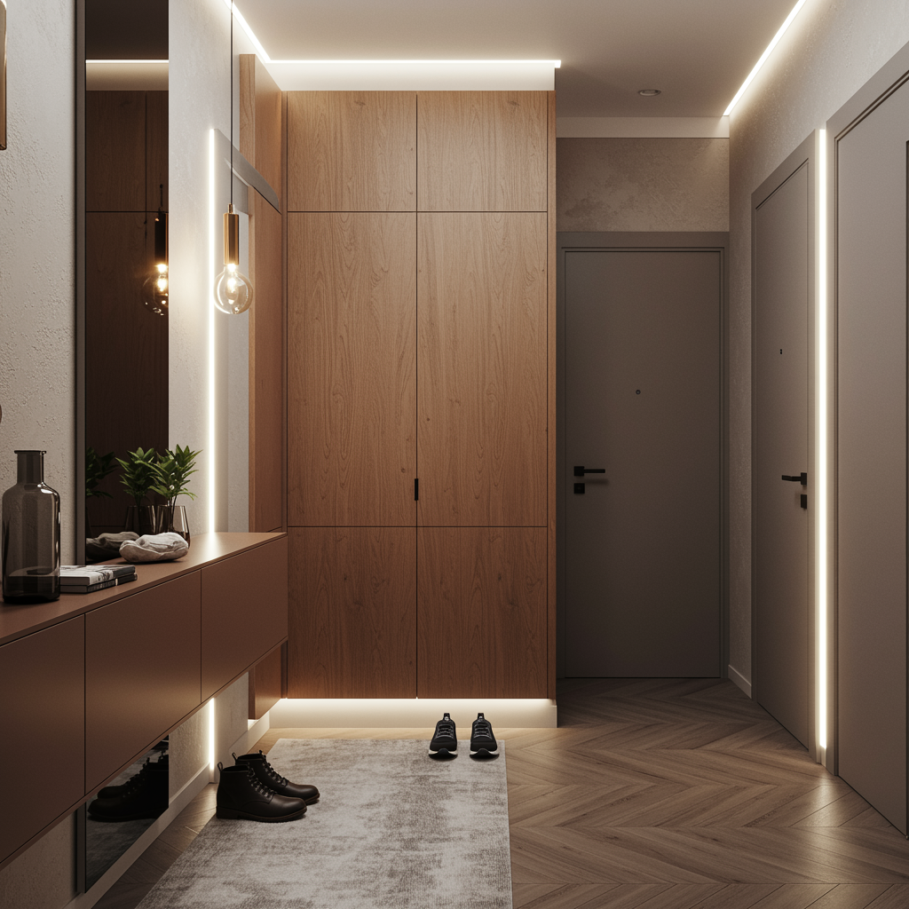 Intérieur avec mobilier